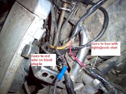 There is a short in the wiring from the switch that must be touching the frame possibly near the steering head, perhaps the wire loom is pinched in the steering stop. Wiring Engine Diagram 660 Raptor 01 Hd Quality Lipolean Kinggo Fr