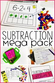 Subtraction Within 10 Mega Pack For Special Education In 2020 Special Education Special Education Classroom Subtraction