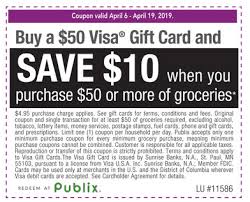 Free shipping on gift cards. Expired Publix Buy 50 Visa Giftcard Get 10 Off When You Purchase 50 In Groceries As Well Doctor Of Credit