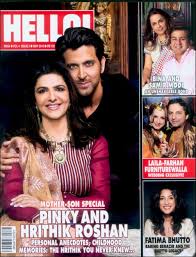 Pinky roshan is 66 years, 4 months, 12 days old. Hrithik And Pinky Roshan Feature On Hello Cover Bollywood News Bollywood Hungama