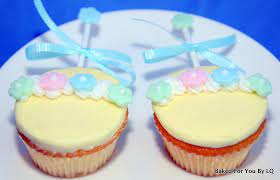 Baby Shower Rattle Cupcakes Baked For You