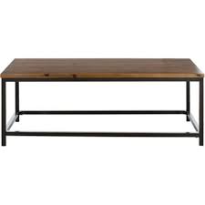 Capper 48 Wide Oak Wood And Metal Legs Coffee Table 4m205 Lamps Plus Coffee Table Wood Pine Coffee Table Coffee Table