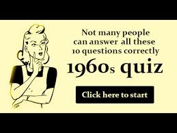 But, if you guessed that they weigh the same, you're wrong. 1960s Trivia Quiz Youtube
