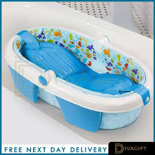 It's easier if someone else holds your baby while you get in and out of the bath. Baby Bath Pad Non Slip Bathtub Mat New Born Safety Security Bath Seat Support 5060680959420 Ebay