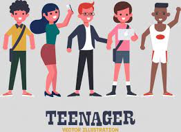 Male character with green shirt. Young People Background Cartoon Characters Free Vector In Adobe Illustrator Ai Ai Format Encapsulated Postscript Eps Eps Format Format For Free Download 1 10mb