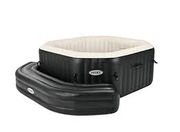 Banquette Gonflable Pour Purespa Jets Et Bulles Octogonal Intex Accessoires Spa Spa Gonflable Banquette Jardin