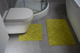 Check spelling or type a new query. Jive 2 Piece Bath Mat Set Modern Soft Touch Diamond Lattice Toilet Bathroom Set Ebay