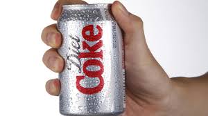 The typical empty soda can weighs approximately 15 grams or a half ounce. Drinking Diet Coke Means You Re More Likely To Put Weight On Doctors Warn