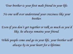 I Love My Brother Brother Quotes Sister Quotes Big Brother Quotes