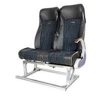 Bus & Minibus Passenger Seats Adiustable Back with Customized Armrest Cover