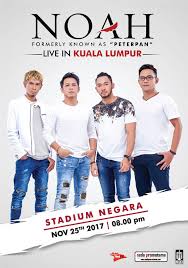 Find concerts for all your favorite bands in malaysia june 2021 to february 2022, buy concert tickets, and track your upcoming shows. Peterpan Returns To Malaysia As Noah For A New Concert