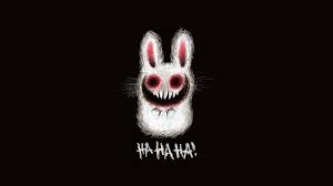 1920x1080 Creepy Bunny Wallpaper Cute Adorable Fluffy Scary Bunny Rabbit Creepy Wallpapers Scary Wallpaper Wallpaper Creepy
