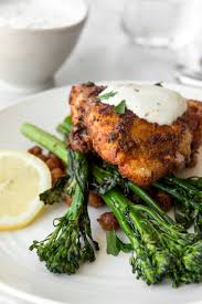 Sheet Pan Harissa Chicken With Broccolini And Chickpeas Recipe In 2020 Harissa Chicken Chicken Dinner Broccolini