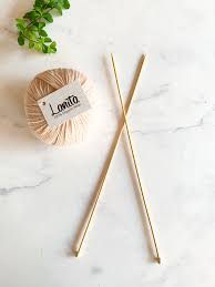 Looking for the best interchangeable knitting needles? Bamboo Knitting Needles 4mm Uk Size 8 Us Size 6 Studio Koekoek Modern Embroidery