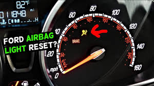 How To Turn Off Airbag Light On Ford With No Tools Air Bag Reset Youtube