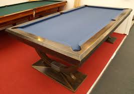 8ft Bronze Plated Pool Table At Decorex Billiards Cool Pool Tables