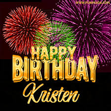 Birthday wishes and blessing are like a tradition these days. Happy Birthday Kristen Gifs Download Original Images On Funimada Com