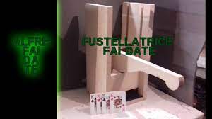 Siamo un ecommerce specializzato in vendita di articoli per hobbystica al femminile. Fustellatrice Pressa Per Carte Da Gioco Fai Da Te Youtube