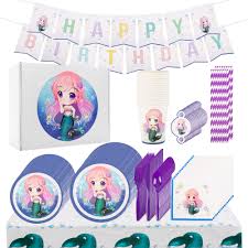 Add to favorites quick view set of 10 under the sea party favor bags / birthday or baby shower favors (item 1725a). No Washing Up And Disposable Iridescent Underwater Theme Plates Cups Napkins Straws Table Cloth Mermaids Birthday