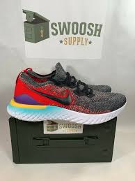Nike Epic React Flyknit 2 Black Hyper Jade Us Sz 13 Men S Bq8928 007 Nike Runningshoes In 2020 Nike Nike Air Max Running Shoes For Men