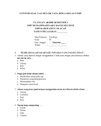 Guru sd smp sma contoh soal mulok sd kelas 2. Download Kisi Kisi Soal Uts Mulok Tataboga Kelas 8 Smp Jawabanku Id