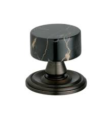 I choose two different colors of nail polish. Phylrich K53 Oeb Carrara Valencia 1 3 8 Black Marble Round Shaped Cabinet Knob With Finish Old English Brass