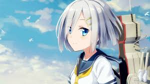 Wallpaper : anime, artwork, blue, Kantai Collection, Hamakaze KanColle,  screenshot, mangaka 1920x1080 - ludendorf - 15312 - HD Wallpapers - WallHere