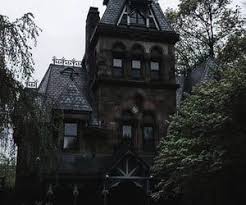 Darkness Dark Academia And Victorian House Image Dark House Dark Green Aesthetic Gothic House