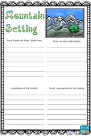 Activities For Teaching Setting In Literature Book Units