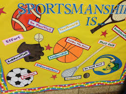 Each nba team nominated one of its players for the nba sportsmanship award. Sportsmanship And Teamwork School Fun Elementary School Bulletin Boards Pe Activities