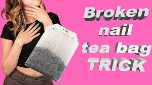 How To Fix A Broken Nail Peppi Gel Youtube Nails Broken Nails Gel
