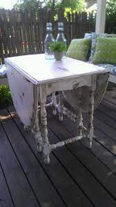 Drop Leaf Table I Just Finished Looking Great Vintage Drop Leaf Table Furniture Makeover Table Makeover