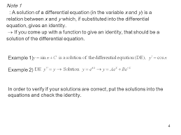 4 matriks & vektor work free. 1 Chapter 8 Ordinary Differential Equation Mathematical Methods In The Physical Sciences 3rd Edition Mary L Boas Lecture 5 Introduction Of Ode Ppt Download