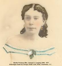 Martha (Prioleau) Langley (1808-1877)