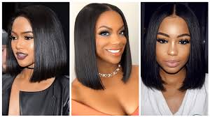 Latest Blunt Bob Cut Hairstyles For Black Women Mammypi Com