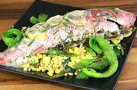 Grilled Whole Red Snapper In Foil Be Mindful Be Human