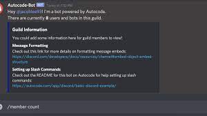 Nightbot is a chat bot for twitch, youtube, and trovo that allows you to. Build A Discord Bot In 6 Minutes With Node Js And Autocode Dev Community