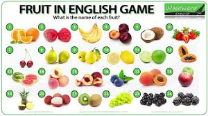 Fruit In English Vocabulary Youtube