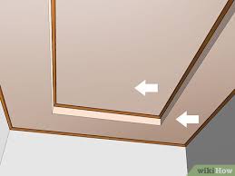 Painting tray ceilings beach style living room with painted ceiling in united states paint ideas for your home q tray ceiling ceiling design foyer design. How To Paint A Tray Ceiling 14 Steps With Pictures Wikihow