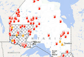 Presuppression and suppression costs are increasing but program budgets are not. Ontario Fire Map Here S Where Canada Wildfires Are Burning