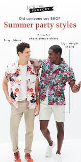Aloha Shirts Good Too Short Men Fashion Bbq Outfits J Crew Outfits