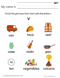 You of v alphabet phonic sound and 5 words hd image will be found absolutely free. Learn The Letter V V Letters Of The Alphabet Academy Worksheets