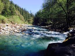 A river is a natural waterway that conveys water derived from precipitation from higher ground to lower levels. California Wild And Scenic Rivers Act Water Education Foundation