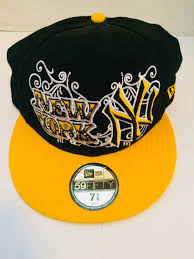 Black And Gold New York Yankees Hat New York Yankee Snapback Fitted Hat Black Yellow Newyorkyankee Baseball Hiphop Fitted Hats Vintage Jerseys Black N Yellow