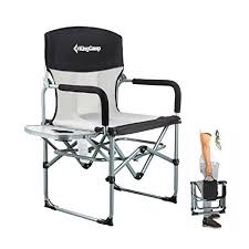 Compact Folding Mesh Camping Chair Side Heavy Duty Table And Kingcamp Outdoor Mesh Chair Camping Chairs Outdoor Chairs
