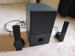 Ask our large community for support. Altec Lansing Vs4121 Pc Multimedia Speaker System 2c 2 1 Channel 2c 31 Watts 2c Loud With A Good Bass Sound The Spe Altec Lansing Altec Altec Lansing Speakers