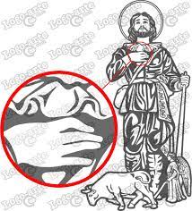 Sus padres eran unos campesinos sumamente pobres. Vector Art Of Saint Isidore The Farmer For Cutting Plotter