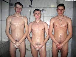 Russian naked soldiers