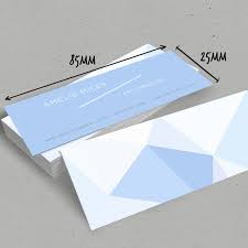 Print & dispatch within 24hrs of placing an order. Mini Business Cards Essex Banners