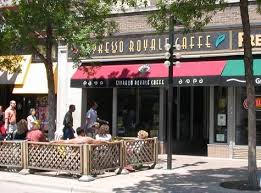 Espresso Royal Cafe In Madison Wi Known For Their Cappuccinos And Lattes Full Of Body Color And Flavor Street Coffee Coffee Shop Espresso Royale